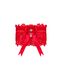 Ажурная подвязка Obsessive Amor Cherris garter, red SO7684 фото 2