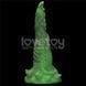 Подвійний вібратор монстр на присосці зеленого кольору Lovetoy Savage Charm Double Claw &mdash; фото 7 з 15