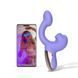 Смарт-вібратор Magic Motion Ponder Purple, подвійна стимуляція, віброяйце+язичок для клітора &mdash; фото 3 з 12