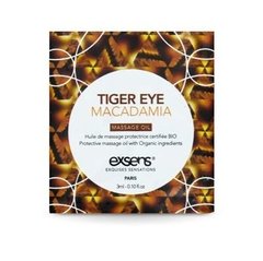 Пробник масажного масла EXSENS Tiger Eye Macadamia 3мл  1