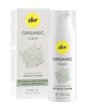 Органический крем для интимного ухода pjur ORGANIC Care 50 мл, восстанавливающий,  - 1