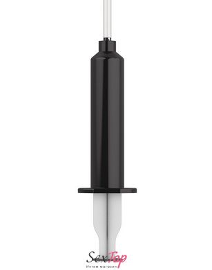 Фалоімітатор, що кінчає Strap-On-Me Dildo Cum Black, діаметр 3,6 см, силікон, насадка для страпону SO2705 фото