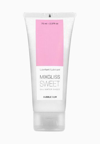 Лубрикант на водній основі MixGliss SWEET BUBBLE GUM (70 мл) - фото товару 1