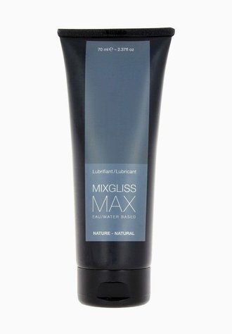 Анальний гель-змазка MixGliss MAX NATURE (70 мл) на водній основі з екстрактом алое - фото товару 1