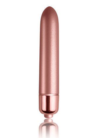 Віброкуля Rocks Off RO-90mm Touch of Velvet Rose Blush матова - фото товару 1
