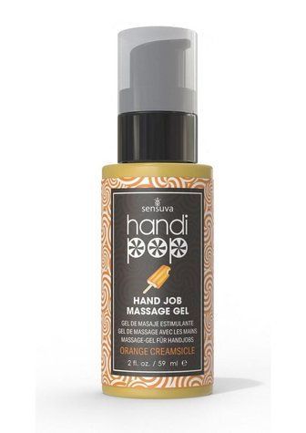 Вкусный гель для изысканных мануальных и оральных ласк Sensuva - Handipop Orange Creamsicle (59 мл) &mdash;  фото товара 1