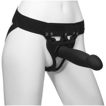 Страпон унисекс Doc Johnson Body Extensions &ndash; Be Bold, полая насадка,  - 1