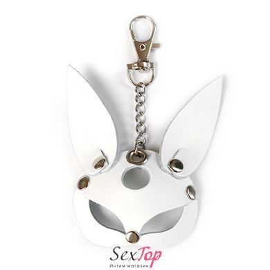 Брелок на карабине для ключей Art of Sex Bunny, Белый SO8320 фото