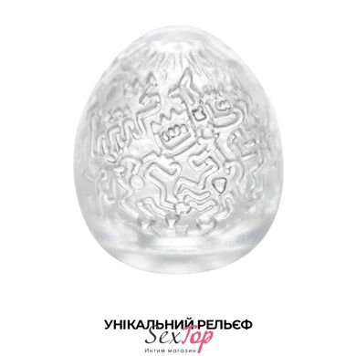 Мастурбатор-яйце Tenga Keith Haring Egg Party SO1650 фото