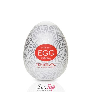 Мастурбатор-яйцо Tenga Keith Haring Egg Party SO1650 фото