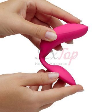 Смарт-вібратор для пар We-Vibe Chorus Pro Electric Pink - фото товару 18