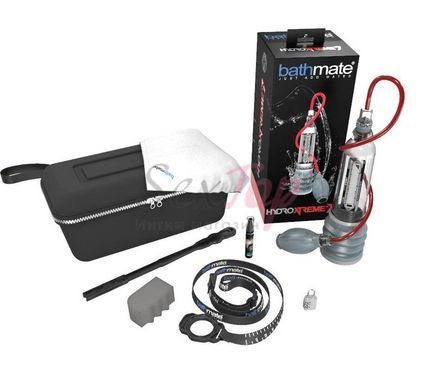 Гідропомпа Bathmate HydroXtreme 7 (X30), для члена довжиною від 12,5 до 18 см, діаметр до 5 см - фото товару 4