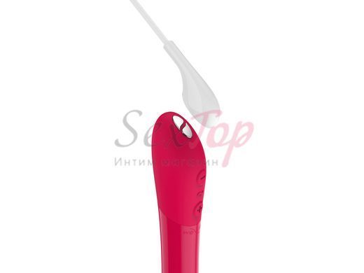 Мощная вибропуля Tango X Cherry Red by We-Vibe, 7 режимов вибрации, 8 уровней интенсивности &mdash;  фото товара 6