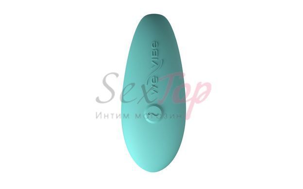 Смарт-вібратор для пар We-Vibe Sync Lite Aqua, 10 віброрежимів, можна поєднувати з проникним сексом - фото товару 4