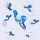 Смарт-вибратор Magic Motion Ponder Blue, двойная стимуляция, виброяйцо+язычок для клитора &mdash; фото 10 из 13