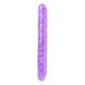 Фалоімітатор подвійний Mr. Rude Crystal Jellies Realistic Double-Ended Dildo Purple 12.0 IXI62923 фото 3