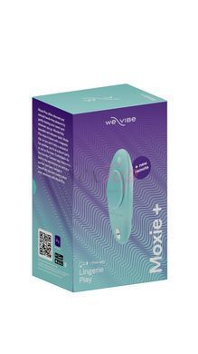 Смарт-вибратор в трусики We-Vibe Moxie+ Aqua, обновленный пульт ДУ &mdash;  фото товара 3