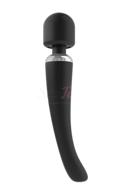 Потужний вібромасажер Dorcel Megawand Black перезаряджуваний, 160 режимів - фото товару 2
