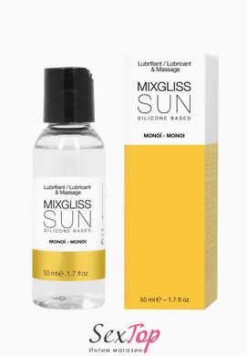 Лубрикант на силиконовой основе MixGliss SUN MONOI (50 мл) с ароматом масла Манои SO1351 фото
