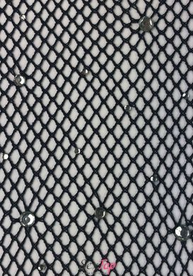 Колготки Leg Avenue Rhinestone micro net tights One size Black, мелкая сетка, стразы SO8582 фото