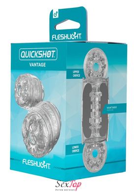 Мастурбатор Fleshlight Quickshot Vantage, компактный, отлично для пар и минета F19914 фото