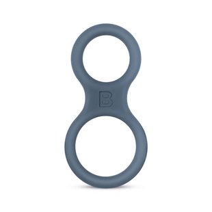 Эрекционное кольцо Boners Classic Cock & Ball Ring - Grey - SO8851