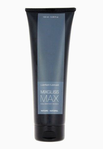 Анальный гель-смазка MixGliss MAX NATURE (150 мл) на водной основе с экстрактом алоэ &mdash;  фото товара 1