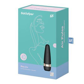 Вакуумный клиторальный стимулятор Satisfyer Pro 3+ Vibration,  - 1