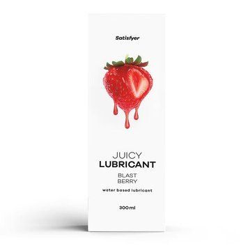 Лубрикант на водній основі Satisfyer Juicy Lubricant Blast Berry water based 300 мл,  - 1