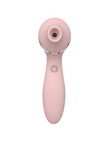 Вакуумный вибратор KISTOY Polly Plus Pink &mdash;  фото товара 1