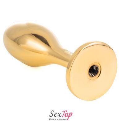 Металлическая анальная пробка Кроличий хвост LOCKINK SEVANDA White Bunny-Tail Anal Rose-shape Plug - SX0867