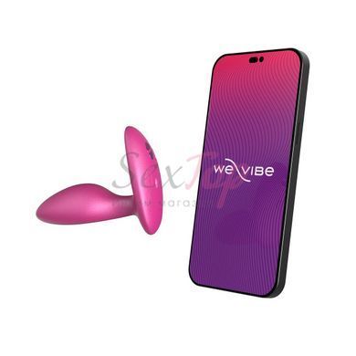 Анальна смарт-вібропробка We-Vibe Ditto+ Cosmic Pink з пультом ДК - фото товару 4