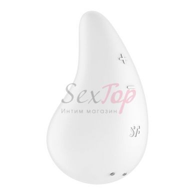 Вібратор Satisfyer Dew Drop White - фото товару 3