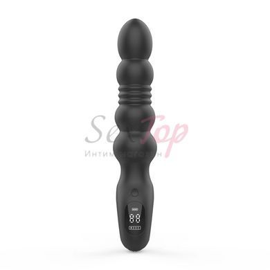 Анальный вибратор с пульсацией Loviss Thor Thrusting Anal Plug, 2 мотора &mdash;  фото товара 2