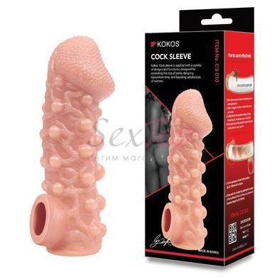 Насадка на член Kokos Cock Sleeve CS 010 S (мятая упаковка!!!) &mdash;  фото товара 3