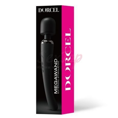 Потужний вібромасажер Dorcel Megawand Black перезаряджуваний, 160 режимів - фото товару 6