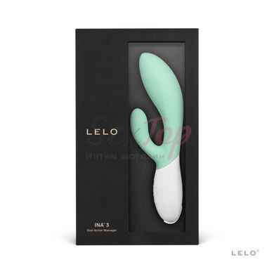 Вібратор-кролик LELO Ina 3 Seaweed, 10 режимів вібрації, потужний мотор - фото товару 3