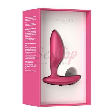 Анальна смарт-вібропробка We-Vibe Ditto+ Cosmic Pink з пультом ДК - фото товару 7