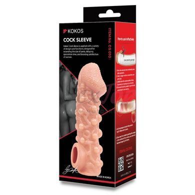 Насадка на член Kokos Cock Sleeve CS 010 S (мятая упаковка!!!) &mdash;  фото товара 7
