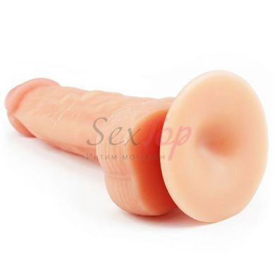 Фаллоимитатор 14,5/4 см на присоске реалистичный телесного цвета 8 Lovetoy The Ultra Soft Dude &mdash;  фото товара 3