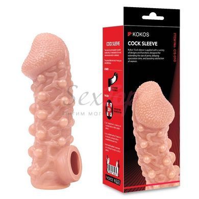 Насадка на член Kokos Cock Sleeve CS 010 S (мятая упаковка!!!) &mdash;  фото товара 4