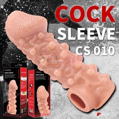 Насадка на член Kokos Cock Sleeve CS 010 S (мятая упаковка!!!) &mdash;  фото товара 9