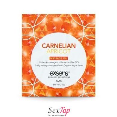 Пробник масажної олії EXSENS Carnelian Apricot 3мл SO2386 фото