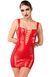 Платье Noir Handmade F364 Bombshell Lace-Up Mini Dress Red XL &mdash; фото 1 из 9