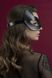 Маска кошечки Feral Feelings - Kitten Mask, натуральная кожа, черная SO3409 фото 2