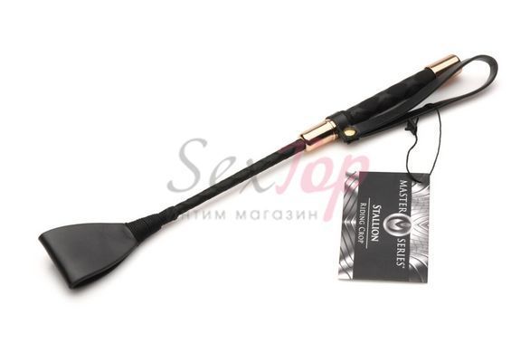 Шльопалка Master Series Stallion Riding Crop - фото товару 7