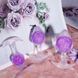 Анальна пробка Liebe Seele Icecream-shaped Crystal Anal Plug - Purple Medium &mdash; фото 5 з 5