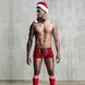 Новорічний чоловічий еротичний костюм "Улюблений Санта", One Size Red SO3676 фото 1