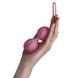 Вагинальные шарики Adrien Lastic Geisha Lastic Balls BIG Pink (L), диаметр 4см, вес 90гр AD40301 фото 6