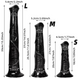 Величезний кінський дилдо Horse Phallus Black, Черный фото 5